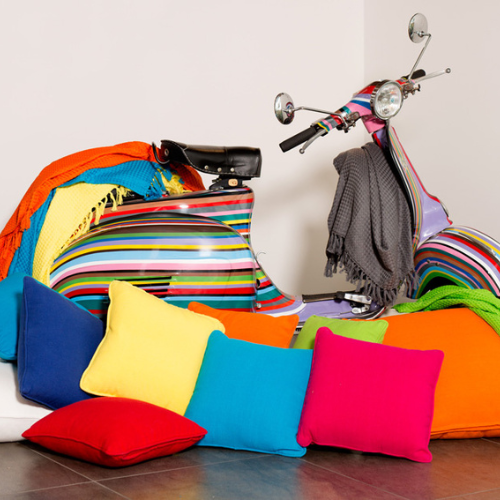 London Cushion Cover 60 cm x 60 cm set of 2